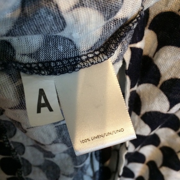 S Ann Taylor Linen Tee - Picture 8 of 8